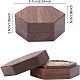 Шкатулка из черного ореха CON-WH0076-35-2