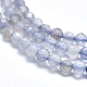 Natural Cordierite/Iolite/Dichroite Round Beads Strands G-M353-A18-2mm-3