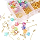 Kit per la creazione di gioielli fai-da-te con stelle e cuori DIY-YW0004-75-4