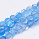 Synthetic Moonstone Beads Strands X-G-S283-8mm-10-1
