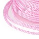 Poliéster cordón de milán para hacer artesanías de joyería diy OCOR-F011-D02-3