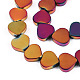 Electroplate Glass Beads Strands EGLA-N006-080-B03-3