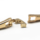 Bracelets en alliage design exquis BJEW-S126-70G-3