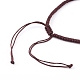 Изготовление плетеных браслетов из нейлоновой нити AJEW-JB00922-02-2