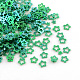 Accesorios del ornamento abalorios de plástico paillette estrellas X-PVC-Q029-94-1