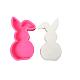 Moldes de silicona para velas diy de conejo de Pascua CAND-M001-01C-1