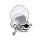 Squelette avec broche en émail parachute JEWB-C015-02EB-1