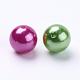 Perles perles acryliques mixtes perles rondes X-PACR-18D-M-2