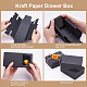 Kraft Paper Drawer Box CON-YW0001-03B-B-6