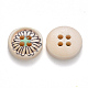 2-Hole Wooden Buttons X-BUTT-N016-07-3