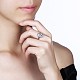 Anillos de dedo de plata 925 esterlina tailandesa RJEW-BB30845-6-2