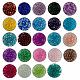 24 Colors Spray Painted Crackle Glass Beads CCG-JQ0001-03-8mm-2