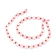 Natürlichen Rosenquarz Perlen Stränge G-O201B-42-2