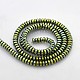 Electroplate Non-magnetic Synthetic Hematite Beads Strands G-J216C-M-2
