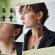 Unicraftale Halsketten-Herstellungsset mit Kreuzanhänger DIY-UN0003-74-7