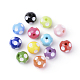 Mixed Opaque Acrylic Round Beads X-SACR-S146-12mm-M-1