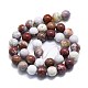 Chapelets de perles en jaspe d'océan naturelle G-P457-C05-06-3