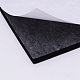 スポンジEVAシート発泡紙セット  接着剤付き  滑り止め  正方形  ブラック  15x15x1.3cm AJEW-WH0017-75D-2