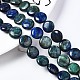 Chapelets de perles en chrysocolle et lapis lazuli naturelles G-N330-032A-01-4