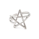 304 Stainless Steel Cuff Finger Rings RJEW-L107-012P-2