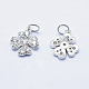 Brass Micro Pave Cubic Zirconia Charms RB-I078-65P-NR-2
