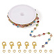 Kit de fabrication de collier de bracelet de chaîne de bricolage DIY-TA0006-08-1