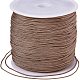 PandaHall 6 Colors 0.8mm Nylon Beading String Chinese Knotting Cord Thread for Jewelry Making and Macrame Supplies NWIR-PH0001-01-3