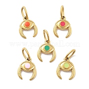 Подвески из нержавеющей стали 304 с эмалью STAS-L283-44G