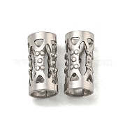 Полые бусины из нержавеющей стали 304 STAS-L273-01P