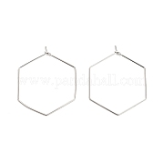 Латунная фурнитура для хооп серег KK-R112-039C