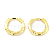 Brass Hoop Earrings EJEW-L211-08G-G