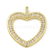 Подвески из кубического циркония с покрытием из латуни KK-U029-10G-04