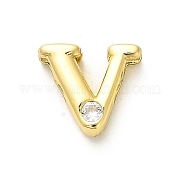 Стойки обшивки латунь кубического циркония бусы KK-L210-008G-V