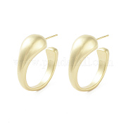 Серьги-гвоздики из латуни EJEW-Q811-01G