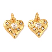 Латунные микро проложить кубического циркония подвески KK-K364-47G