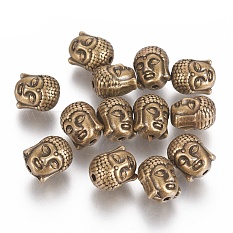 Perles en alliage de style tibétain X-TIBEB-60542-AB-FF