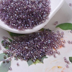 Dark Purple Miyuki Delica Seed Beads, 2mm 12/0 Small Glass Austria Japanese  Round Beads, 1000pcs 