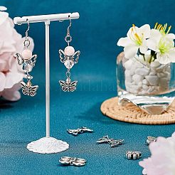 Сплавочные овальные бусины тибетского стиля  TIBE-NB0001-10AS