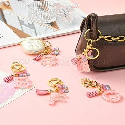 Porte-clés en résine époxy&nbsp;KEYC-FS00023-27L