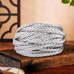 Двухслойный плетеный шнур из искусственной кожи длиной 5 м. LC-GF0001-12E