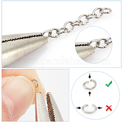 1000 шт. соединительные кольца из нержавеющей стали 304 STAS-UN0055-27