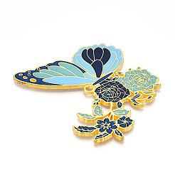 Подвески из эмалированного сплава с гальванопокрытием&nbsp;ENAM-N056-399D-G