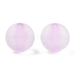 Прозрачные как пластиковые бусины MACR-T044-03