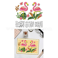 Stanzschablonen aus Kohlenstoffstahl mit Vogelmotiv&nbsp;DIY-WH0309-2733