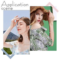 10шт 10-цветные двухцветные плетеные браслеты из полиэфирного шнура для дружбы BJEW-UN0001-66