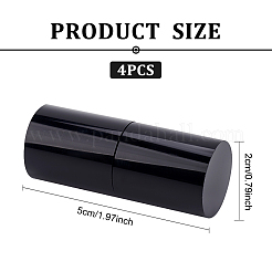 Непрозрачные акриловые съемные подставки для браслетов ODIS-WH0034-08A