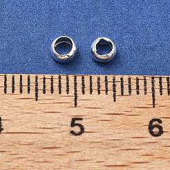 Зажимные бусины из латуни KK-S509-02S