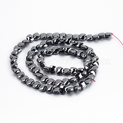 Non magnetici perle ematite sintetico fili&nbsp;G-P341-24-6x3mm