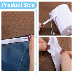 Атласная лента 80м.&nbsp;OCOR-WH0070-172V