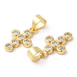 Стойки обшивки латунь микро проложить Циркон подвеску&nbsp;KK-R143-12G